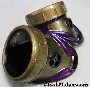 Purple and Gold Painted Goggles
