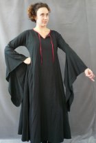 G498: Black 12th century gown