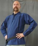 blue shirt