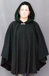 1563: Black ruana