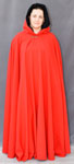 1579: Scarlet red Full Circle Cloak