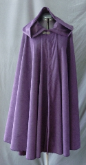 Cloak:2495, Cloak Style:Full Circle Cloak, Cloak Color:Purple, Fiber / Weave:100% Polyester Moleskin, Cloak Clasp:Antiquity, Hood Lining:Unlined, Back Length:42", Neck Length:21", Seasons:Spring, Fall, Summer, Note:Machine Wash & Dry.
