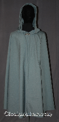 Cloak:3560, Cloak Style:Full Circle Cloak, Cloak Color:Steel Blue / Grey, Fiber / Weave:Wool Blend Washable, Cloak Clasp:Vale, Hood Lining:Unlined, Back Length:43", Neck Length:25", Seasons:Fall, Spring, Note:A simple versatile steel blue<br>full circle cloak made of a<br>mid weight wool suiting<br>Machine washable..