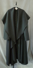 Cloak:W106, Cloak Style:Shawl Coat, Cloak Color:Black, Fiber / Weave:Wool, Cloak Clasp:None, Hood Lining:N/A, Note:Fits size 2-3X.