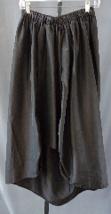 Skirt:K149, Skirt Color:Light Black, Fiber:Washable Silk Tafetta, Length:42", Waist:26-54".