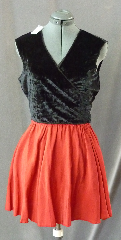 Skirt:K178, Skirt Color:Red, Skirt Style:Dance skirt, Fiber:Polyester, Length:16", Waist:24-30".