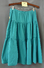 Skirt:K233, Skirt Color:Turquoise, Skirt Style:Dance skirt, Length:28", Waist:up to 45".
