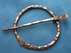Hammered Copper
                        Penannular